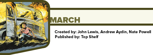 March by John Lewis, Andrew Aydin, and Nate Powell