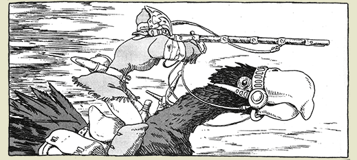 Nausicaä by Hayao Miyazaki